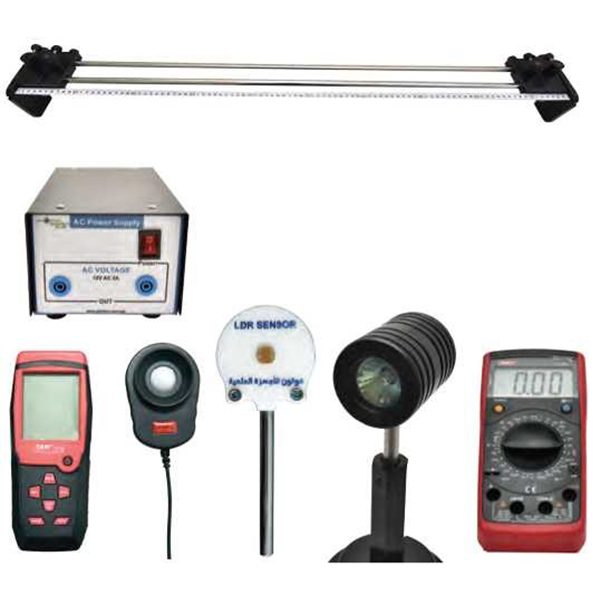 Measuring the Light Dependency of Photo Resistors